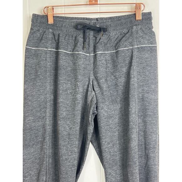 Lululemon Step Lively Crop Heathered Texture Printed Deep Coal Size 6 - Picture 2 of 7